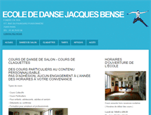 Tablet Screenshot of jacquesbense.com